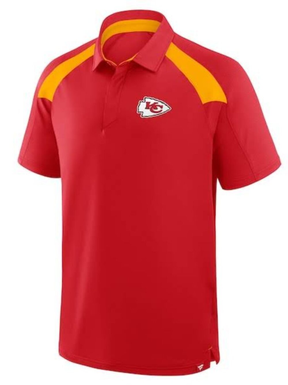 LICENSED  KANSAS CITY CHIEFS NFL RED POLO SHIRT SIZE SMALL